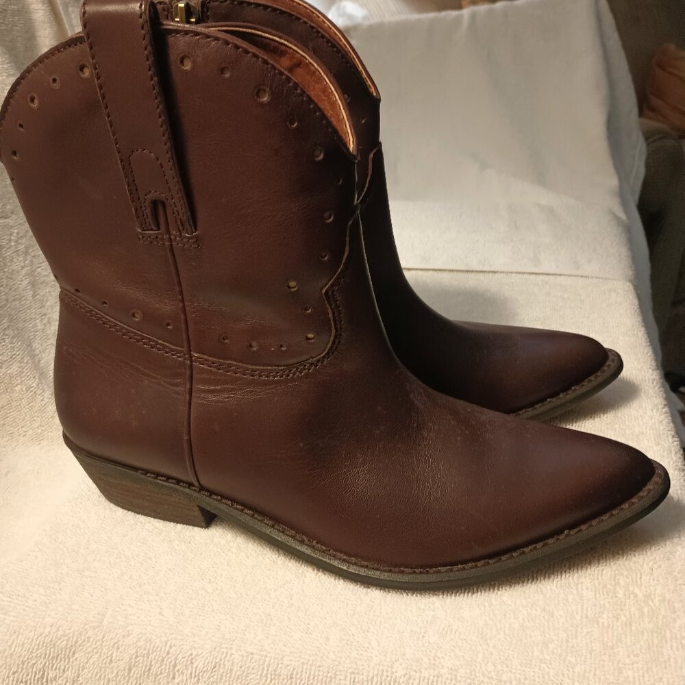 Lucky Brand Leather Chantel X Boots.